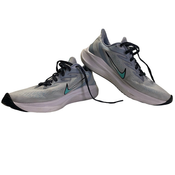 Nike Air Zoom Winflo 7 Obsidian Turquoise Size 11 CJ0302-006 - Picture 2 of 7